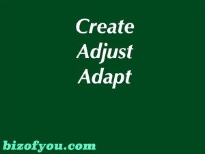 Create Adjust Adapt