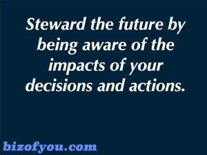 Steward the future
