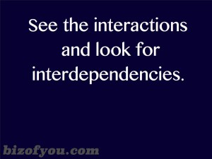 interactions n interdependencies