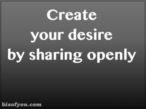 openly share