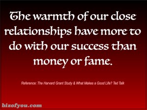 Make time for your connections as it serves the Biz of You.
